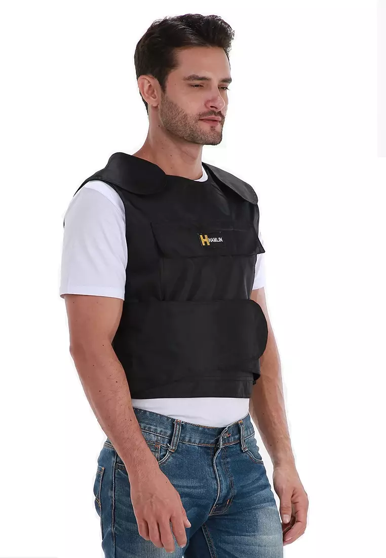 Clover Rompi Militer Airsoft CS Vest Shockproof Material Nylon ORIGINAL - Black