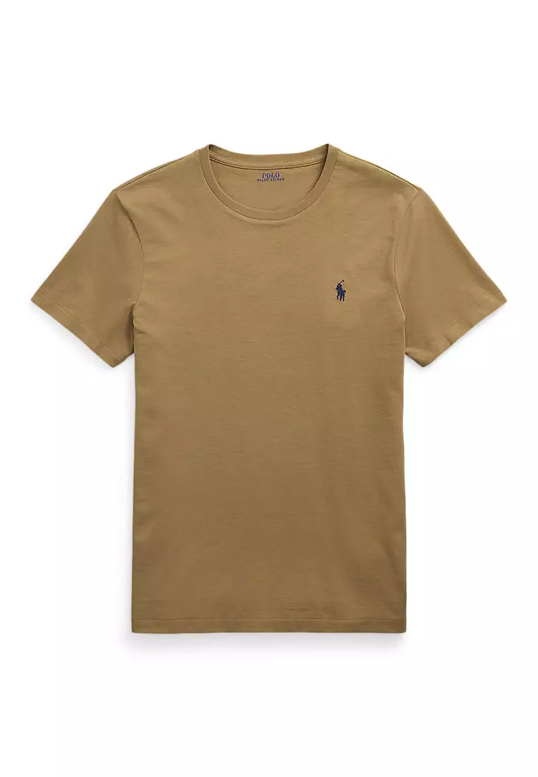 Custom Slim Fit Jersey Crewneck T-Shirt