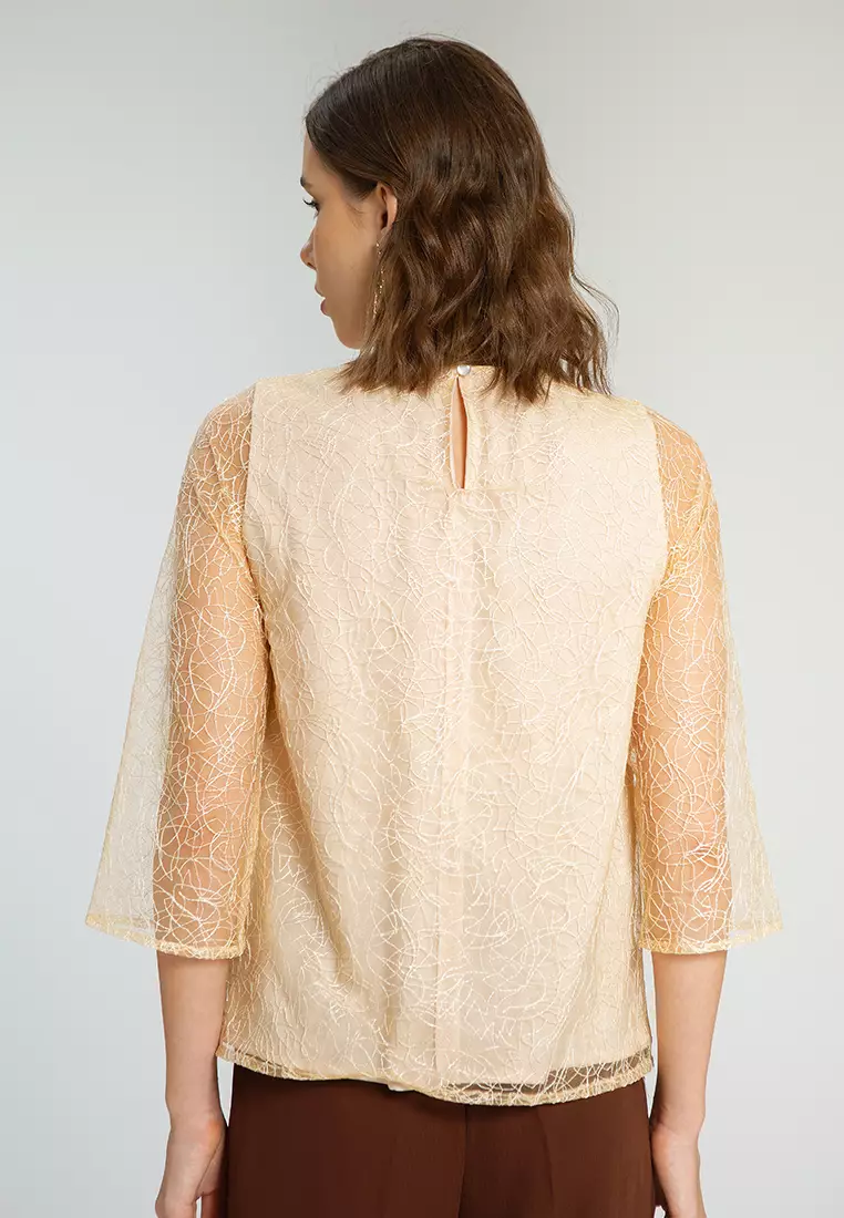 Plate Tunic Pale Sunset
