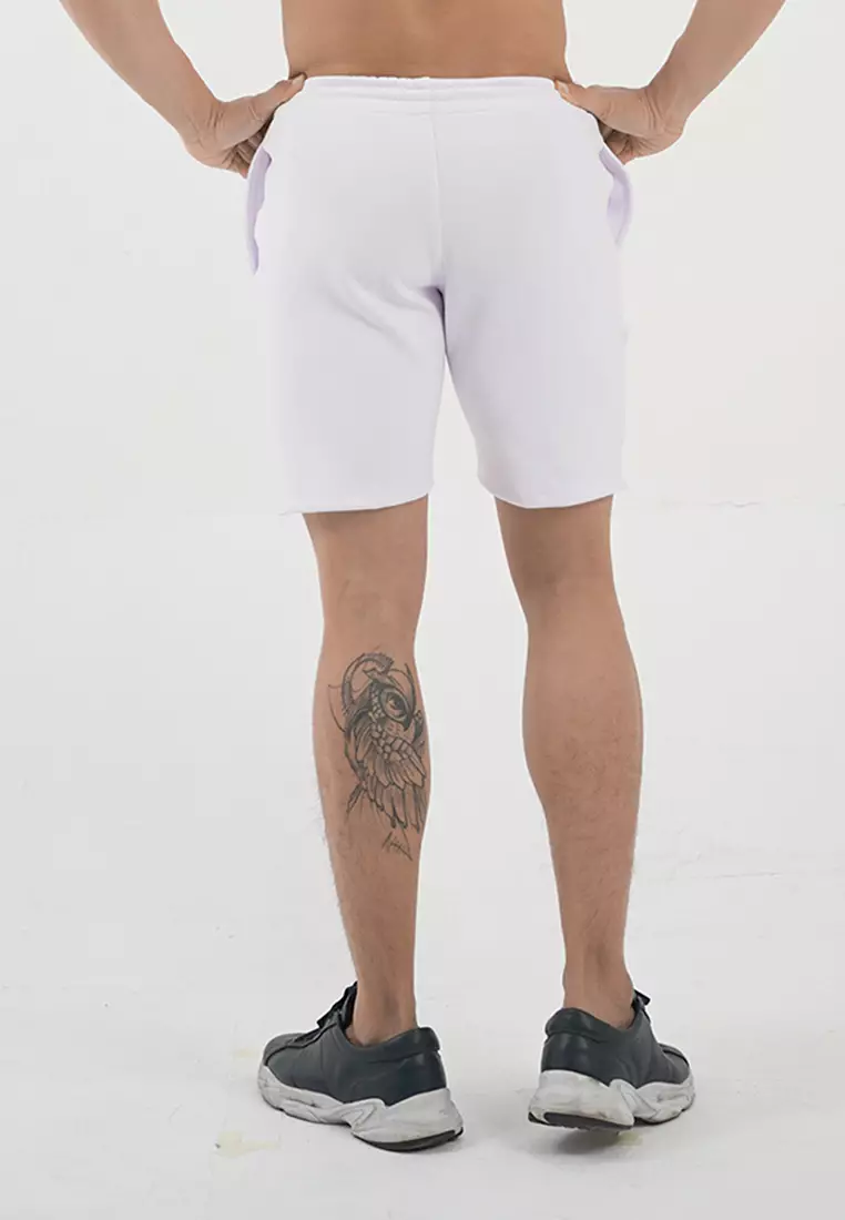 FLEXZONE Sports Short Pants Basic Marathon 2.0 Series White
