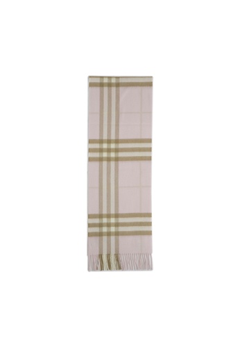 Buy Burberry The Classic Check Cashmere Scarf Scarf 2023 Online | ZALORA  Singapore