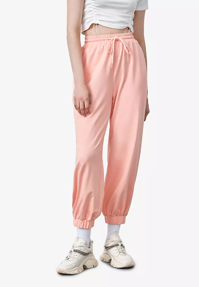Buy Urban Revivo Elastic Waist Jogger Pants Online ZALORA Malaysia