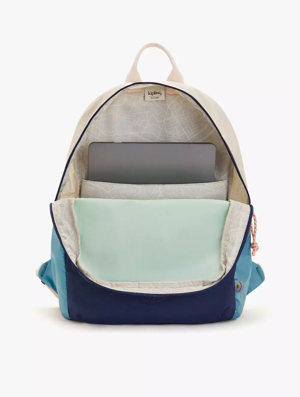 Kipling on X: This is an upcycled slimline backpack. Kipling's