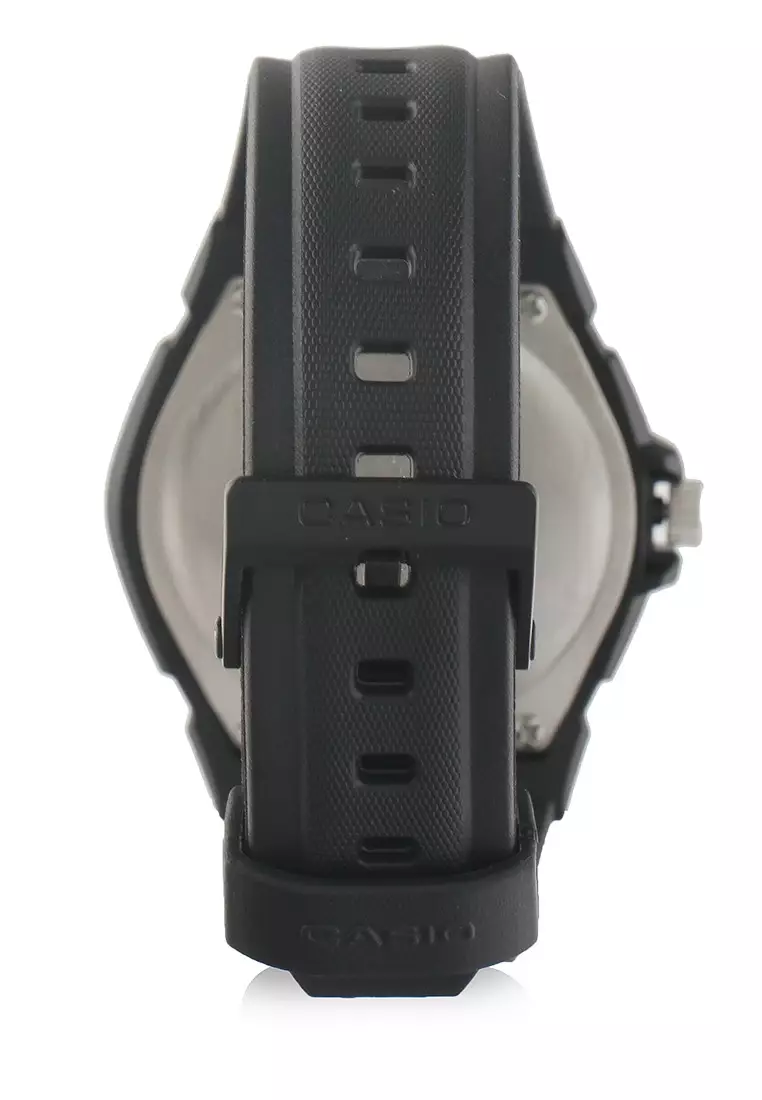 Casio Jam Tangan Pria - Black - Resin - MW-600F-1AVDF