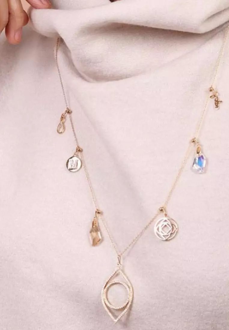 Vermeil Eye Hook Charm