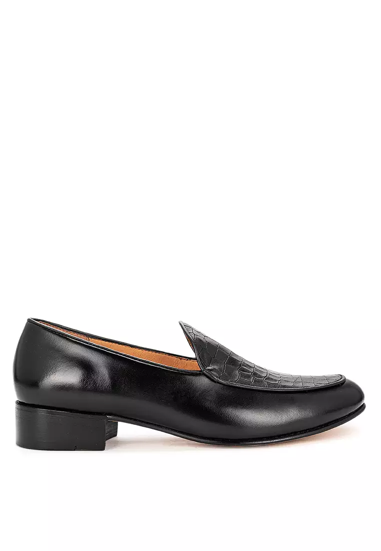 Bristol Shoes McKinnon Black Loafers