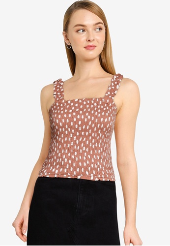 wide strap cami top