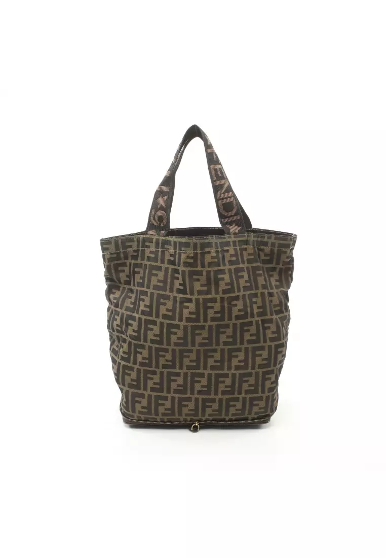 Fendi dark discount brown bag