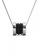 Her Jewellery silver Destiny Ceramic Pendant (Black) - Made with premium grade crystals from Austria HE210AC84OTVSG_1