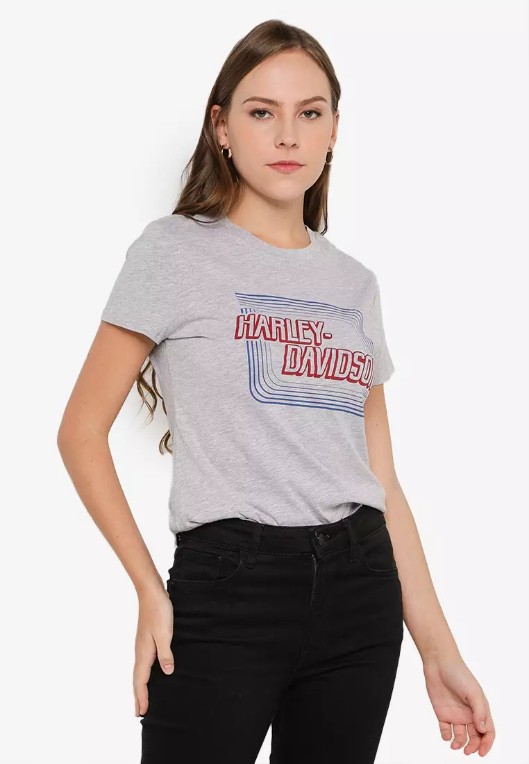 harley davidson printed t shirts