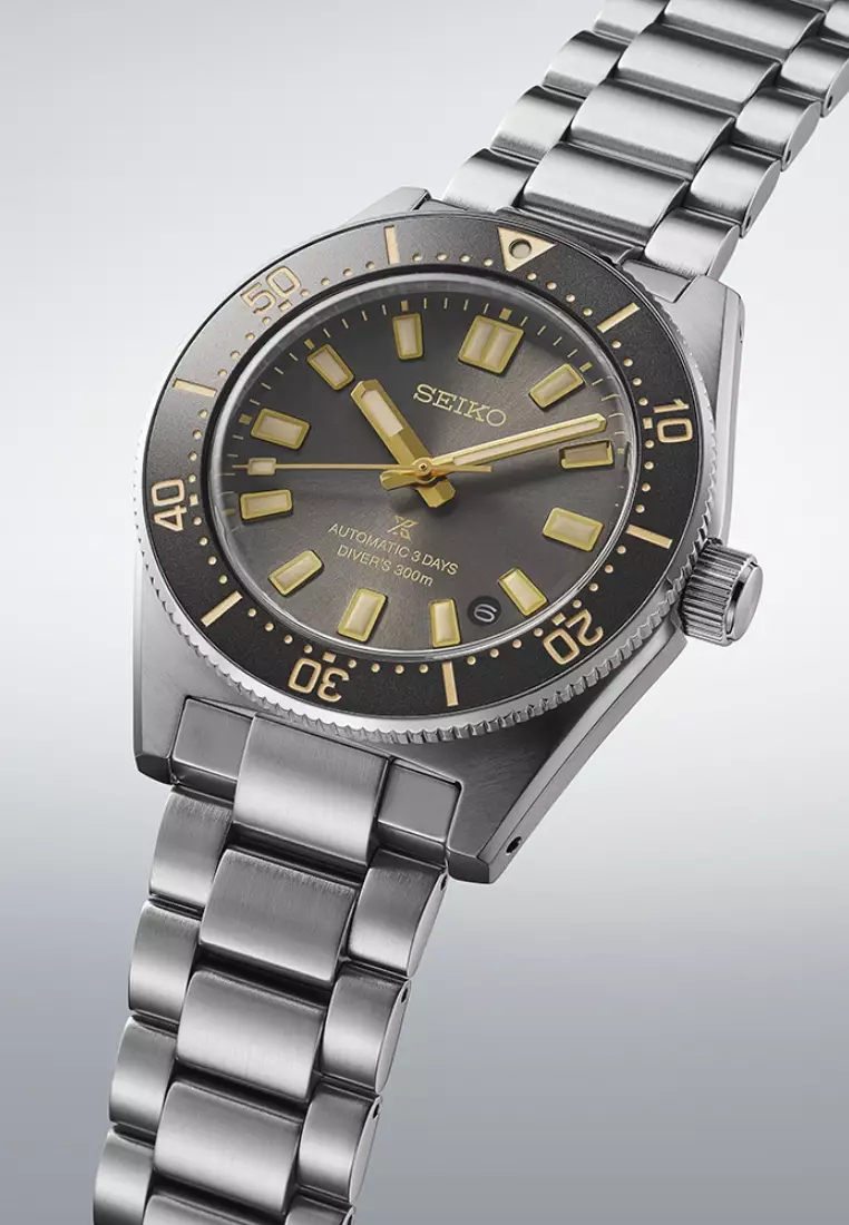 Seiko Prospex 1965 Heritage Diver’s 3-Days 300m in Tide Grey Dial – 100th Anniversary of Seiko Special Edition SPB455J1