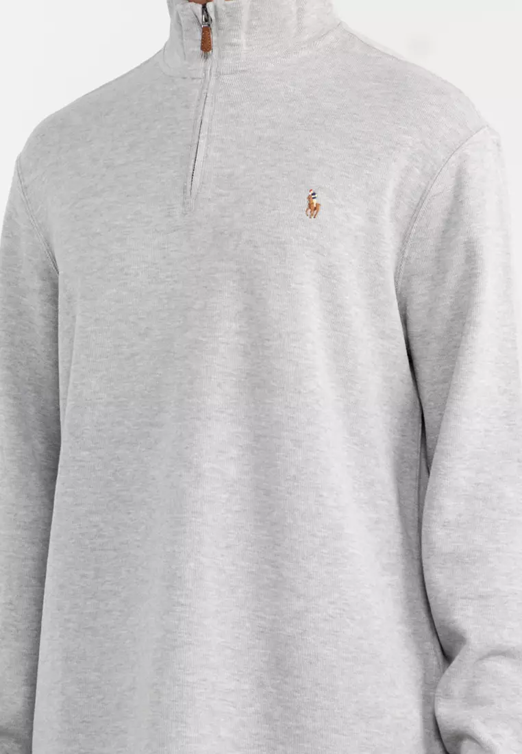 Ralph lauren quarter hot sale zip sweatshirt