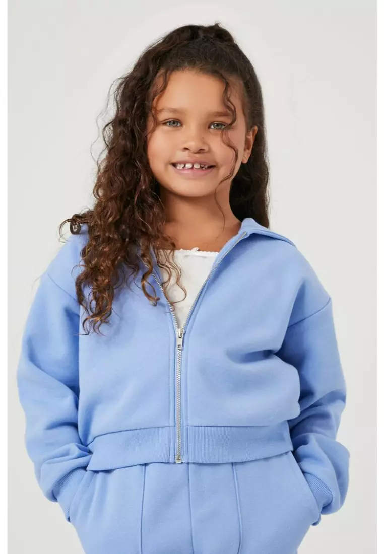 Kids fleece discount zip up