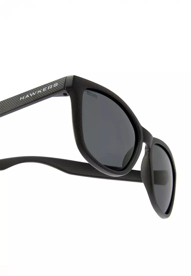 One Carbono - Polarized Black Dark Sunglasses for Men and Women, Unisex. Official Product designed in Spain