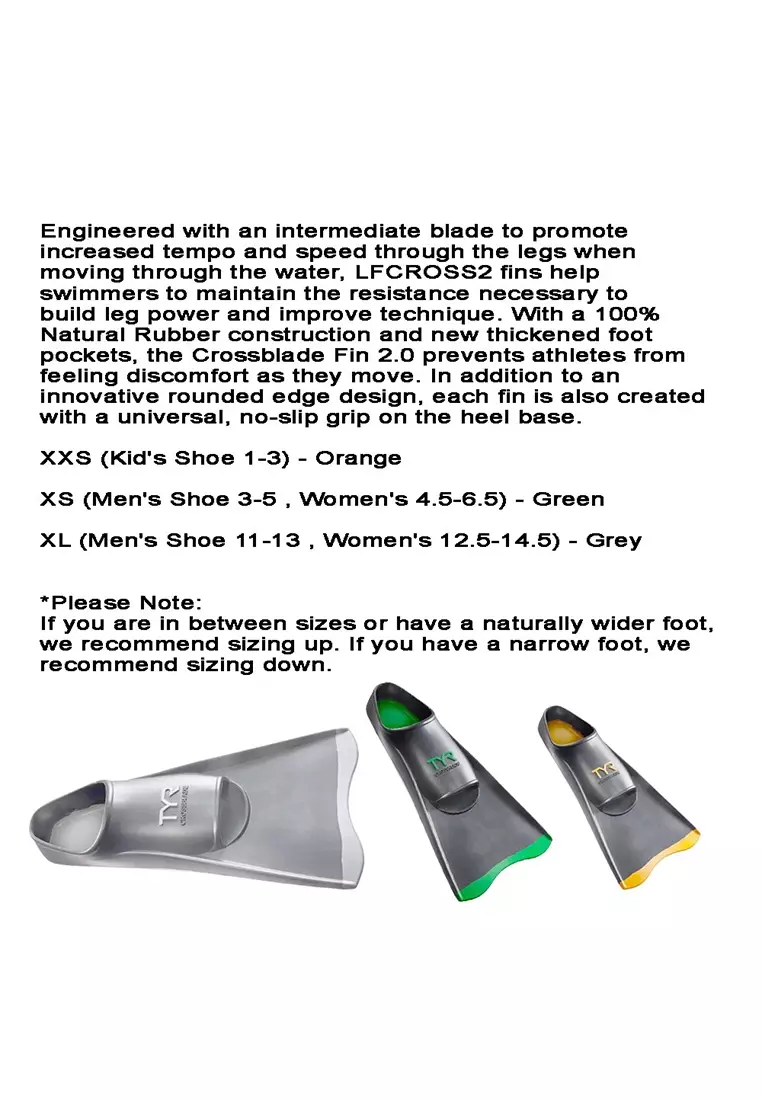 Crossblade Fins 2.0 - L