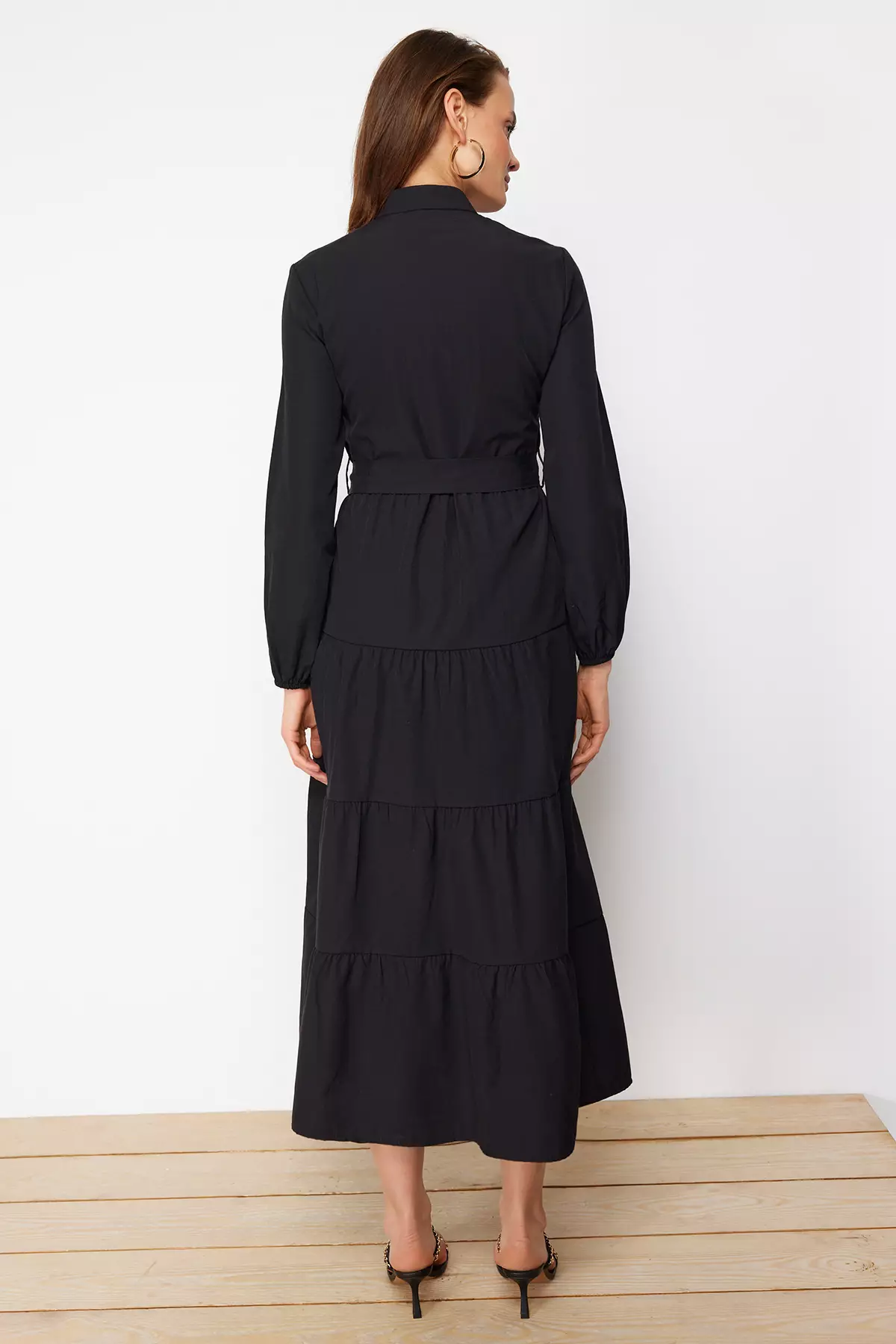 Belted Maxi Dress
