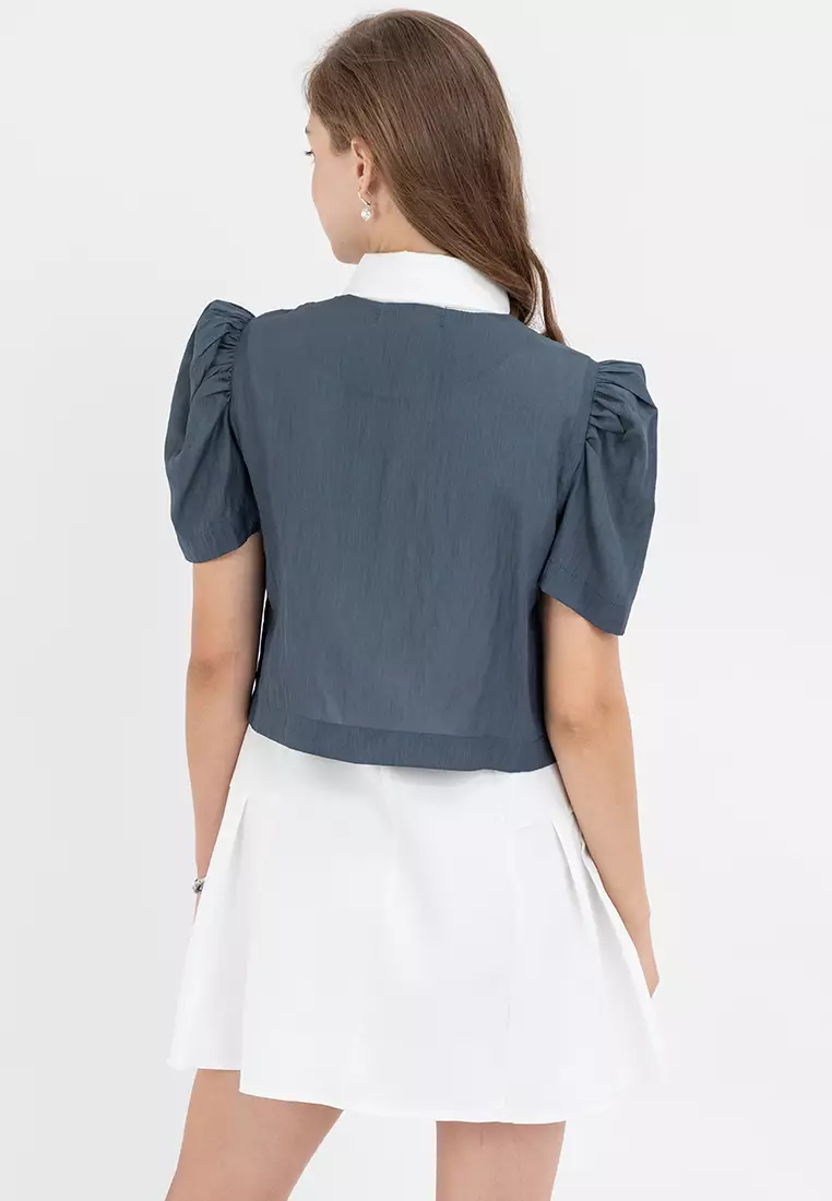 Alva Butterfly Sleeves Filipiniana Bolero