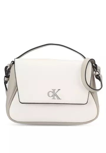 Calvin klein crossbody discount white