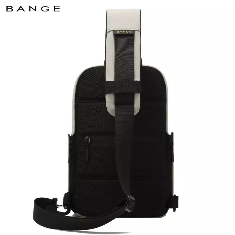 BANGE Tas Selempang Pria Waist Bag Pria Sling Bag Pria BG7868-Grey