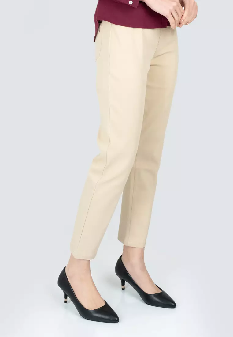 Polo Haus - Women’s Slim Fit Stretch Long Pants WBLP004