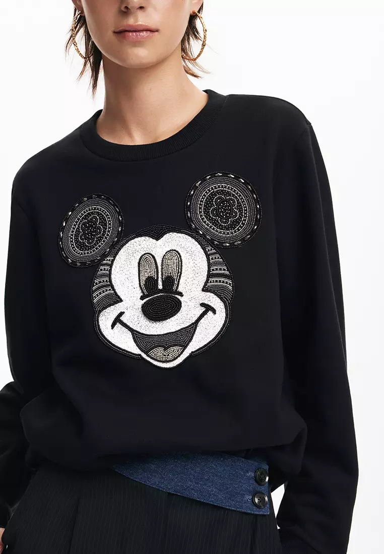 Buy Desigual Desigual Woman Ribbed Mickey Mouse face