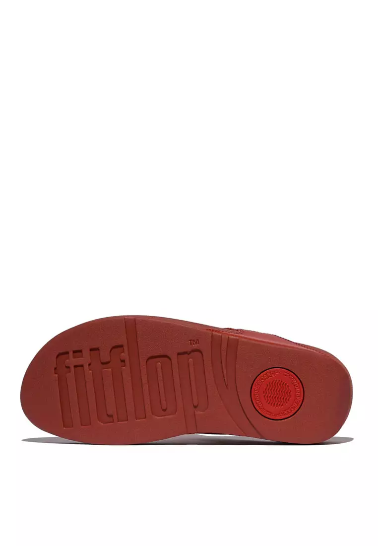 LULU Women's Leather Toe-Post Sandals - Terracotta (I88-817)