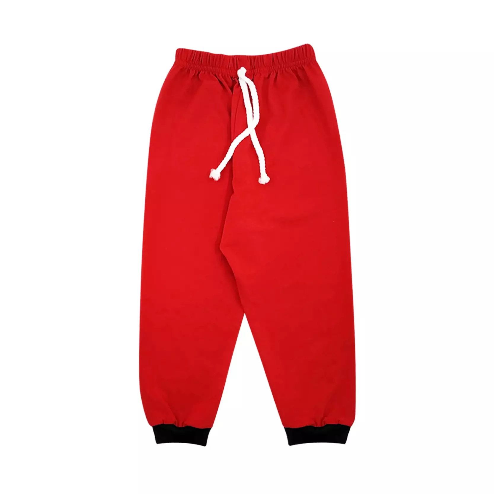 Wakakids Pakaian Bayi Anak Laki Laki Baju Singlet Basic Polos Setelan Celana Jogger Usia 1 Tahun Hingga 4 Tahun 3730 Merah