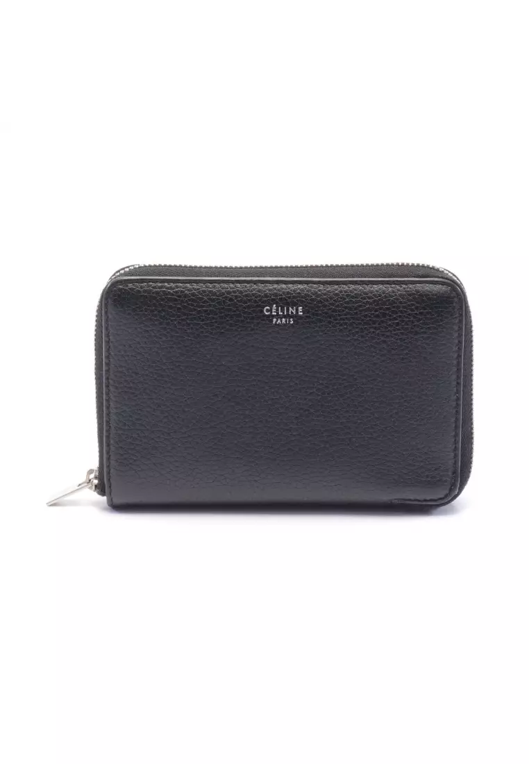 Celine Pre-owned Women's Leather Wallet - Grey - One Size