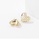 Glamorousky silver 925 Sterling Silver Plated Gold Fashion Simple Checkerboard Heart Stud Earrings 7945EAC61E9987GS_3