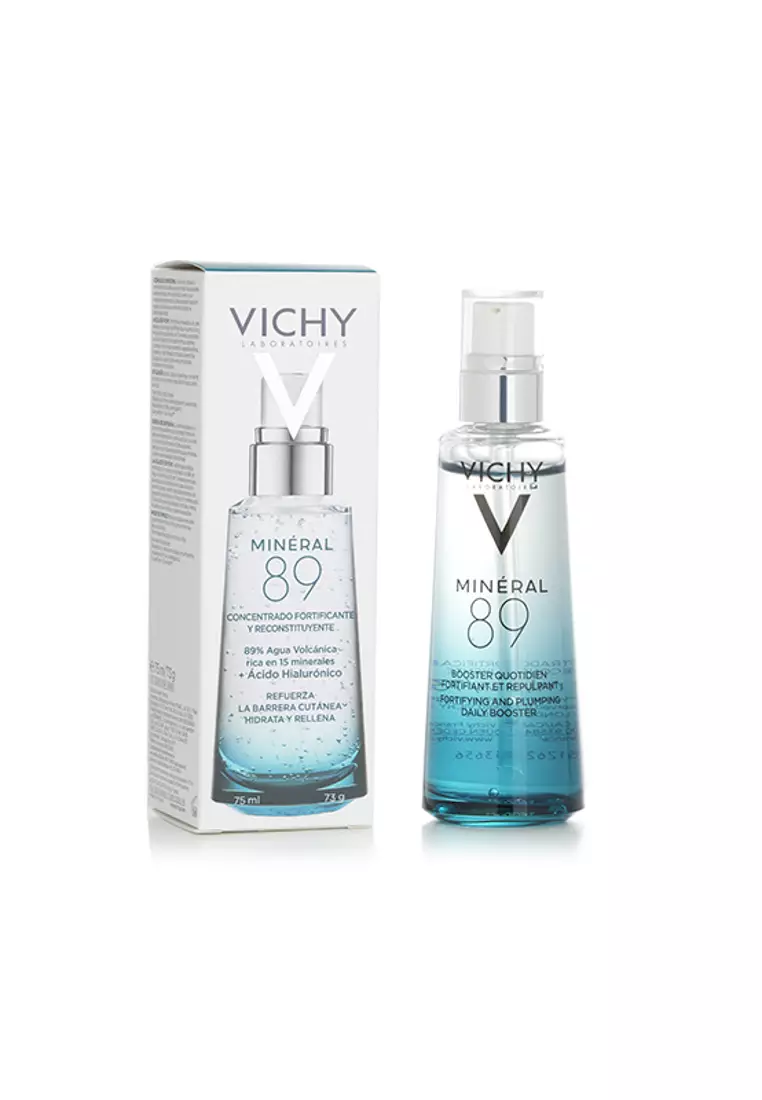 VICHY - Mineral 89 Fortifying & Plumping Daily Booster (89% Mineralizing Water + Hyaluronic Acid) 75ml/2.5oz
