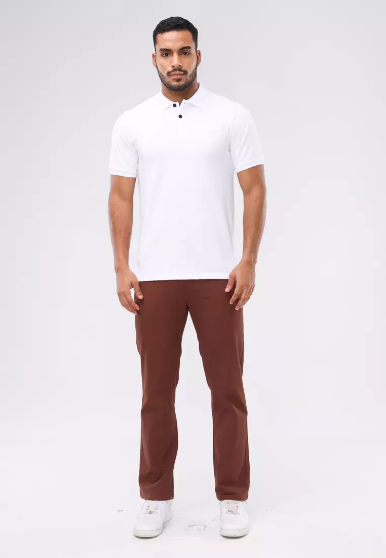 Cvc Collared Shirt Pique