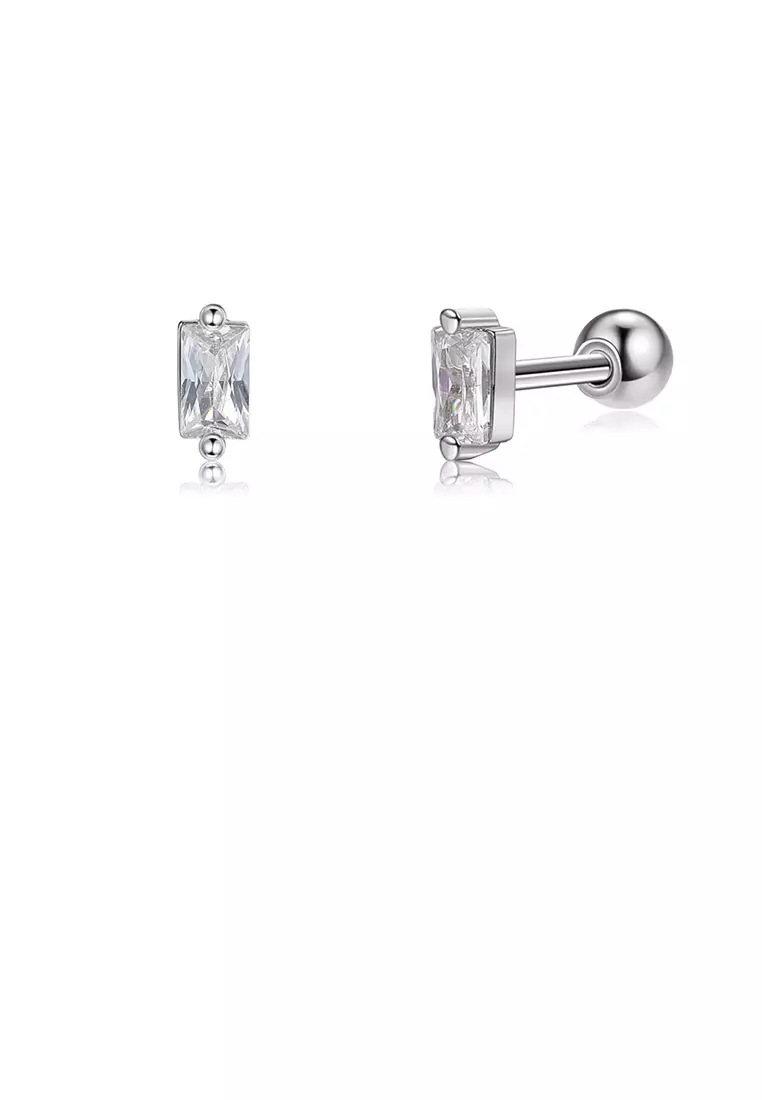 Sterling silver stud earrings clearance