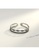 Rouse silver S925 Fashion Ol Geometric Ring 5CDD1ACB3DFDA9GS_5