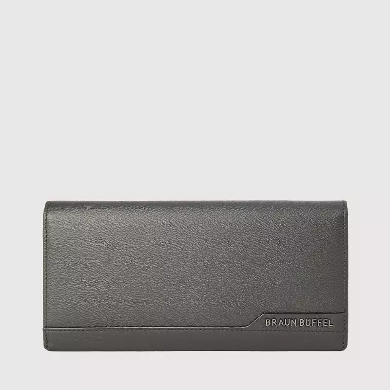 BRAUN BUFFEL DAWN 2 FOLD LONG WALLET (1 V GUSSET)
