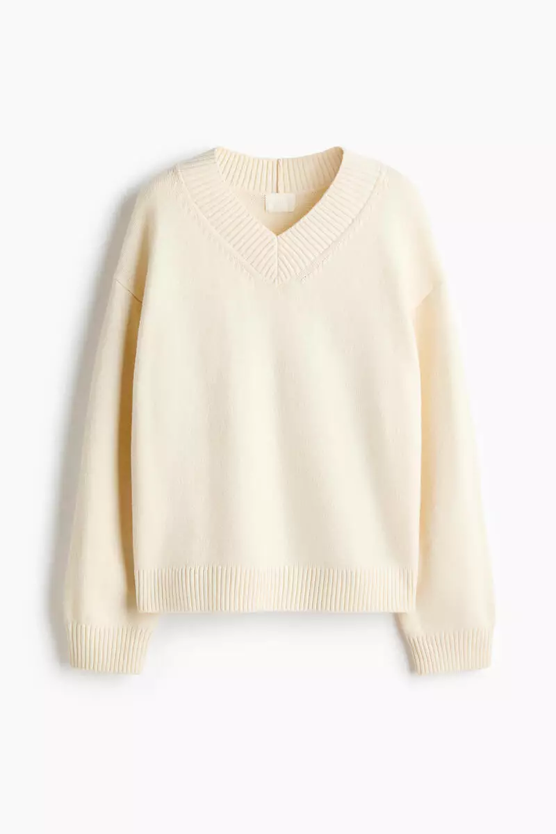 V-neck jumper