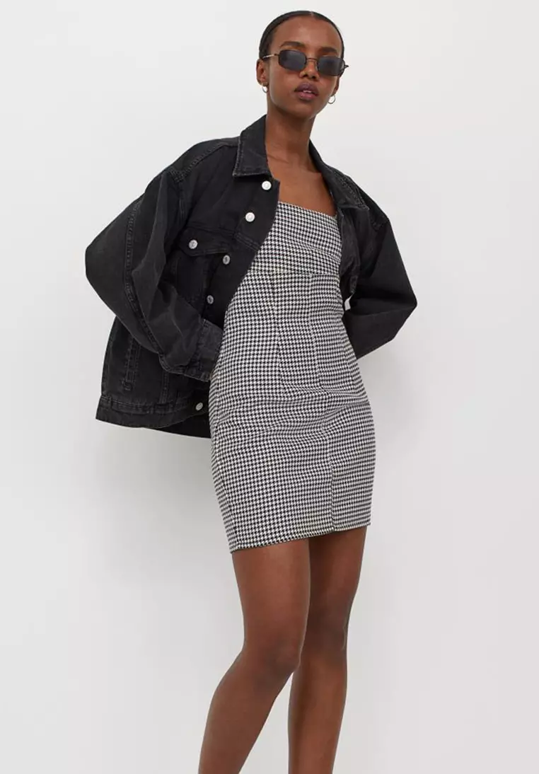 H&m new arrivals gingham dress