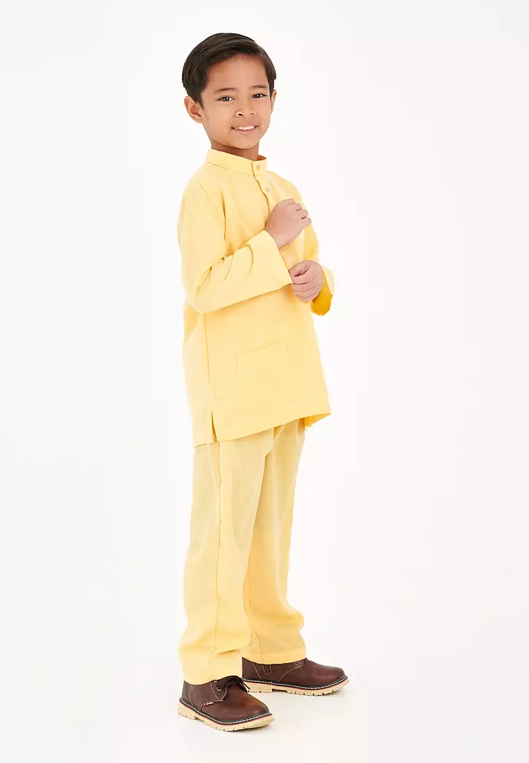 Gene Martino - Majdi Baju Melayu Modern Fit Sedondon – Kids 1170