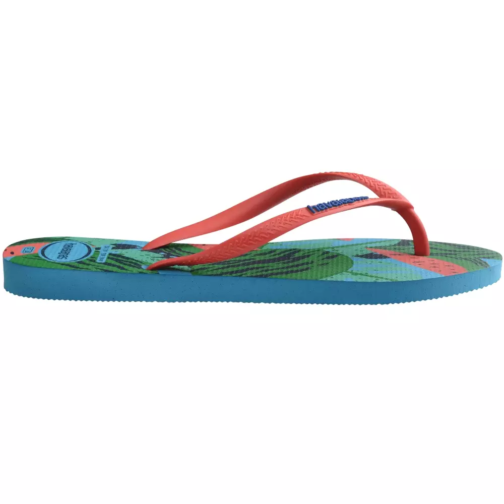 [ONLINE EXCLUSIVE] Havaianas 0212 Slim Summer Fruits - Turquoise - Sandal Wanita