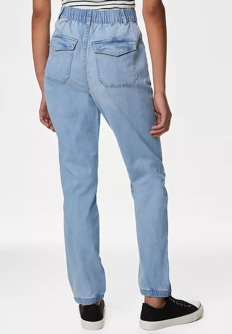 Denim Slim Fit Joggers