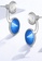 Krystal Couture gold KRYSTAL COUTURE Precious Duo Drop Earrings Embellished with Swarovski® crystals-White Gold/Azare Blue B61AEACF29F1AAGS_3
