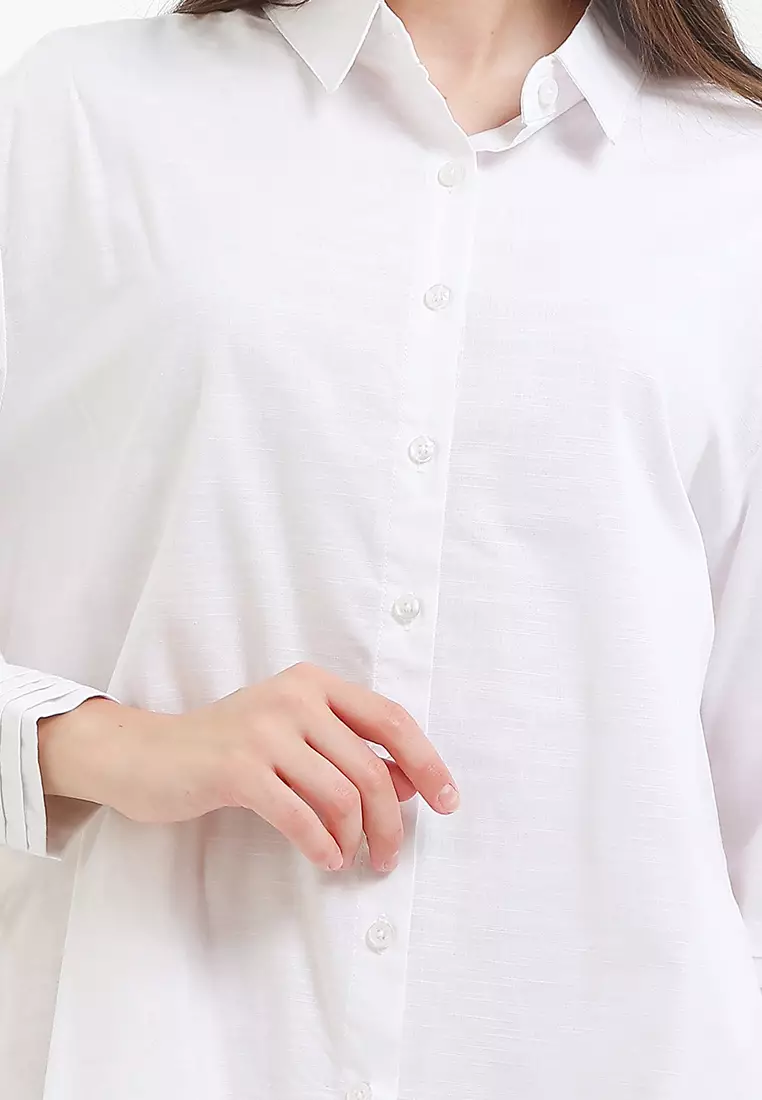 Kemeja Ct Rayon Slub - Gracie Shirts