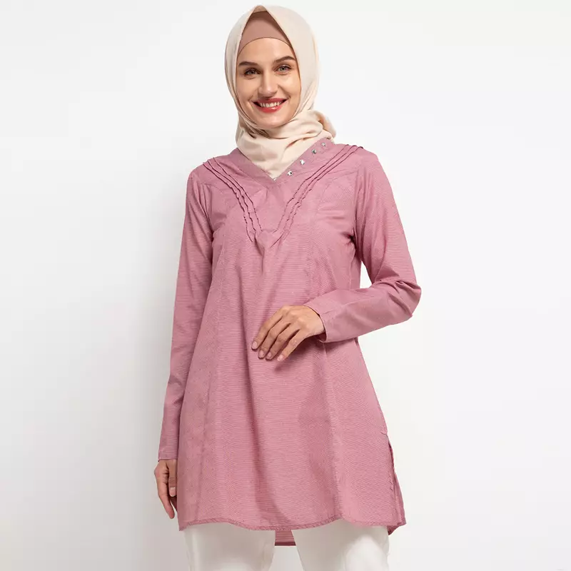 Lorry Tunic In Maroon