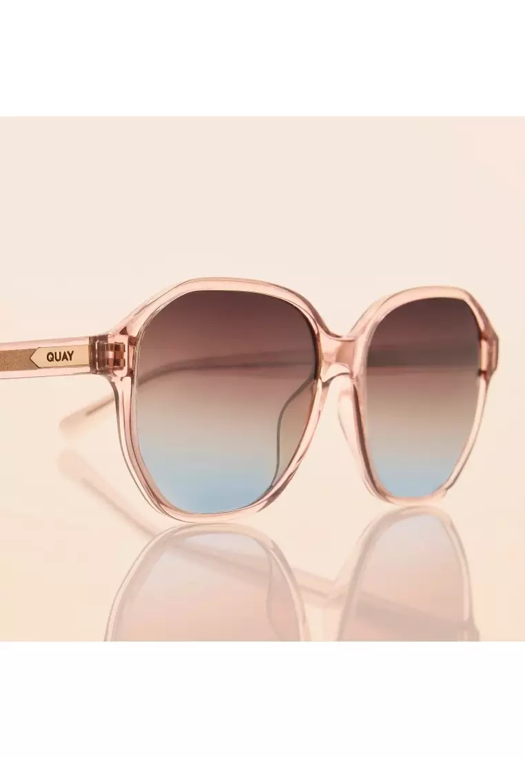 Buy QUAY QUAY Guess Again Sunglasses Doe/Brown Blue 2025 Online
