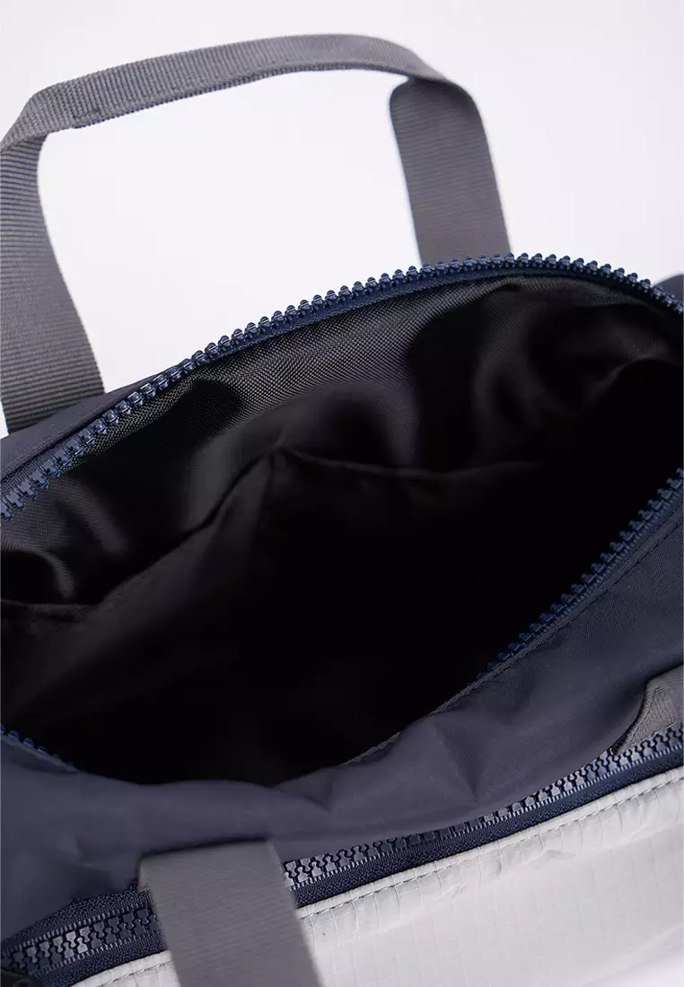 Two-Tone Mini Duffle Bag