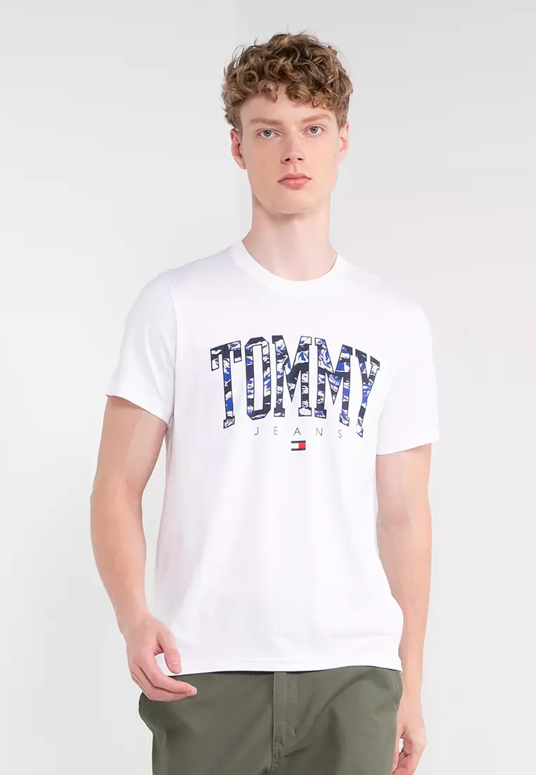 Tommy hilfiger collegiate tee sale