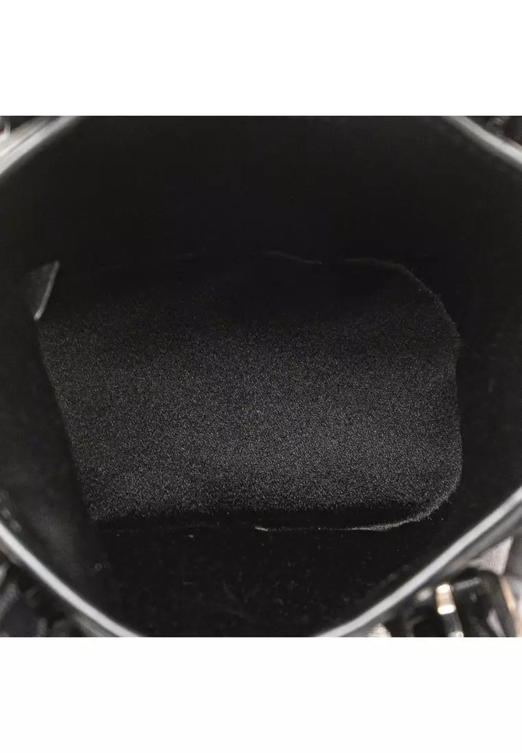 Pre-Loved Louis Vuitton Monogram Mini Satin Bucket