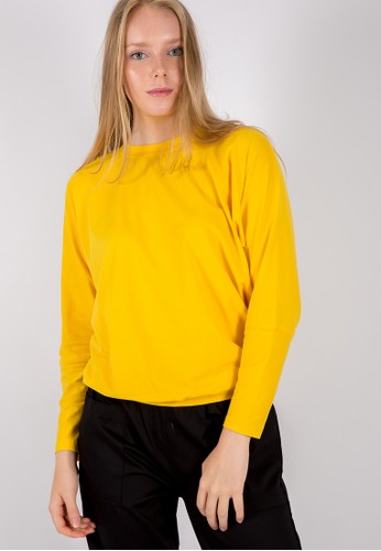 #Markamarie yellow Basic Blouse by YOURS TRULY 4F688AAE41A818GS_1