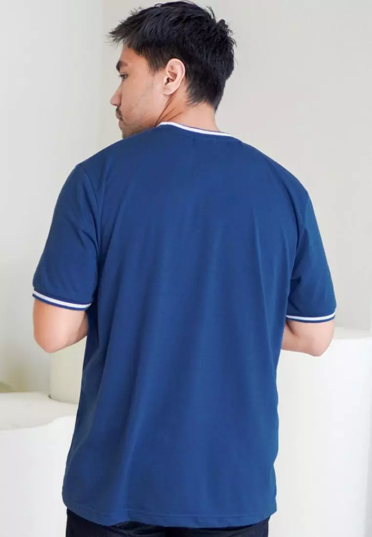 MATSUDA Kaos Polos Pria T shirt Relaxed Fit Oshu
