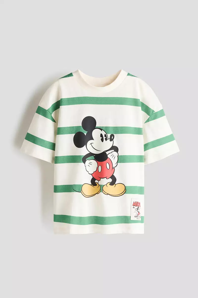 Oversized printed T-shirt