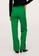 Mango green Side Slit Suit Trousers 20E13AADABF9E7GS_2